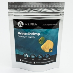 Decapsulated Brine Shrimp Eggs 30g Foil Zip Lock- Natural Fish Food
